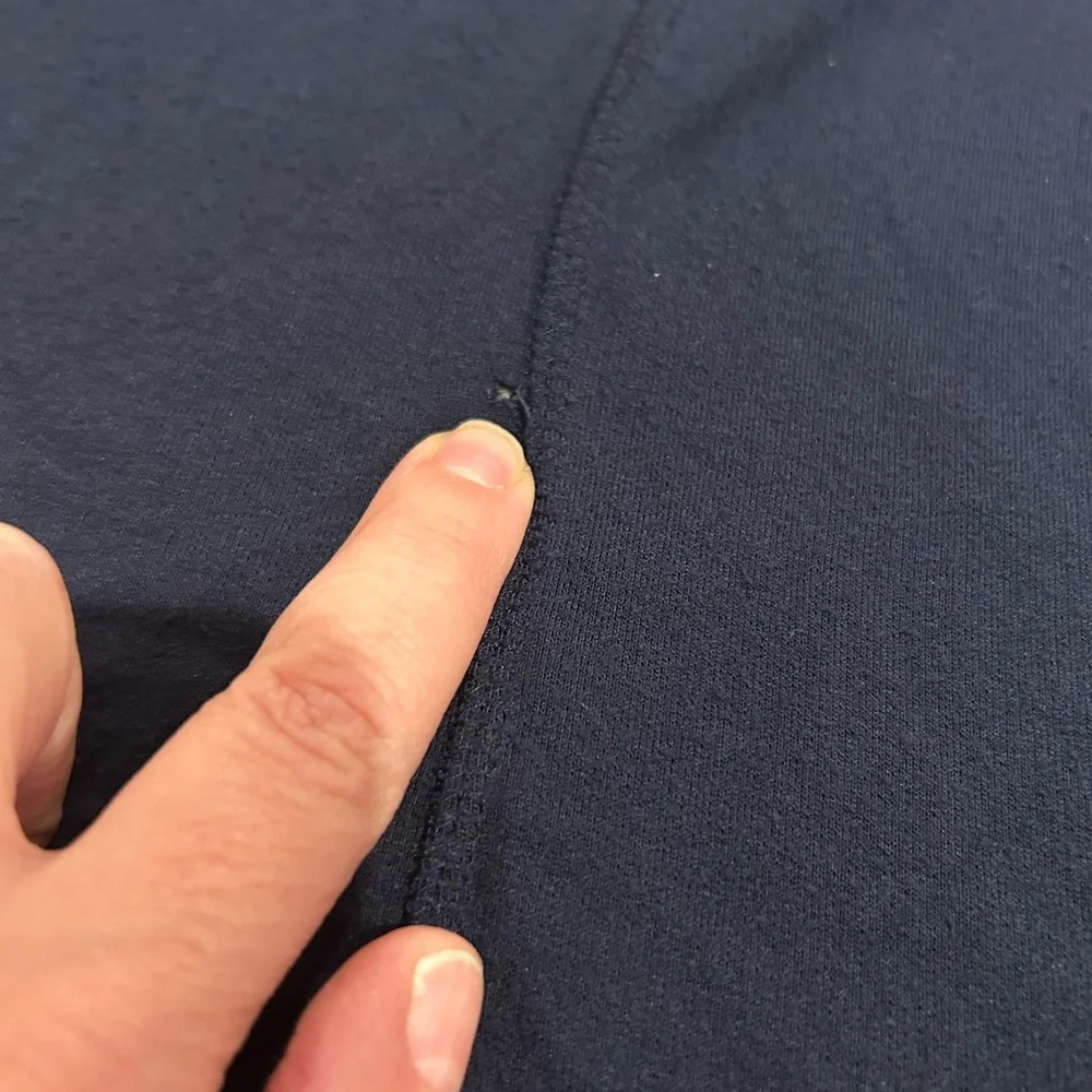 Athleta Pranayama Restore Wrap cardigan navy blue 2X - Picture 11 of 11